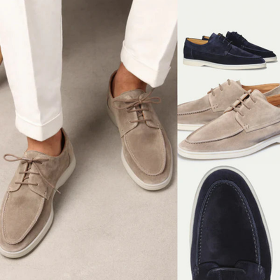 Loafers - Luxe Leren Veterschoenen met Tijdloze Stijl - Verano