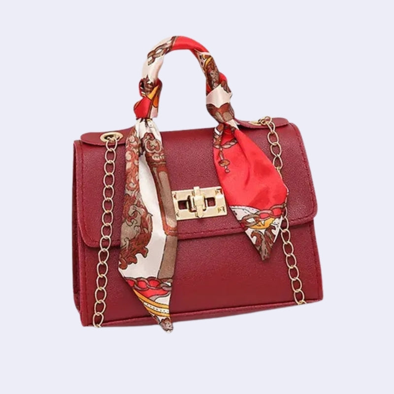 BelleVéra - Elegante Handtas met Sjaaldetail