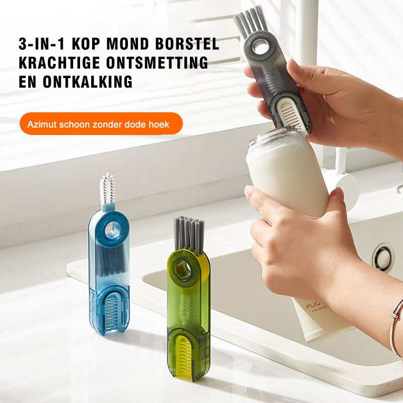 3-in-1 reinigingsborstel | 1+1 GRATIS