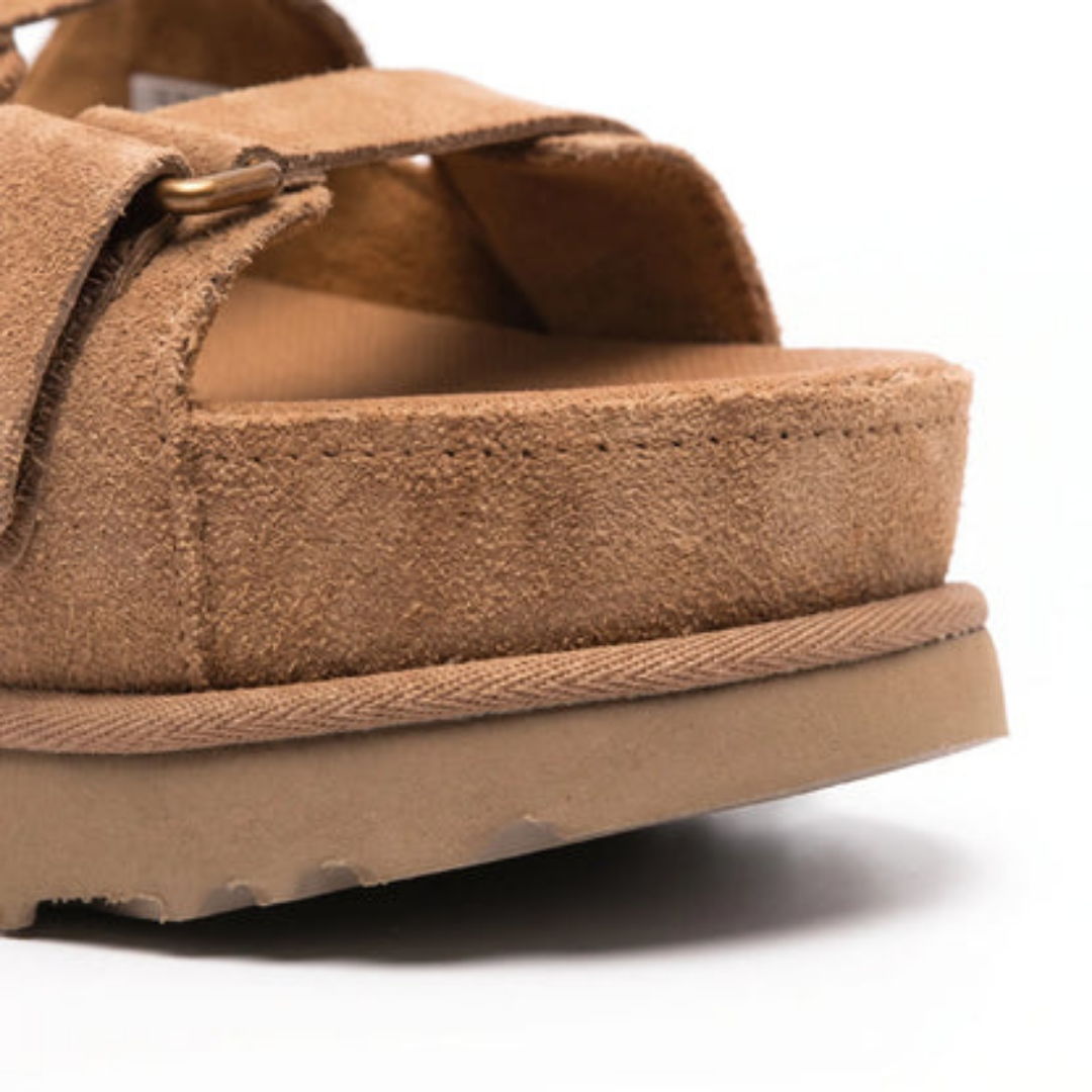 Comfortabele Platform Instap Sandalen