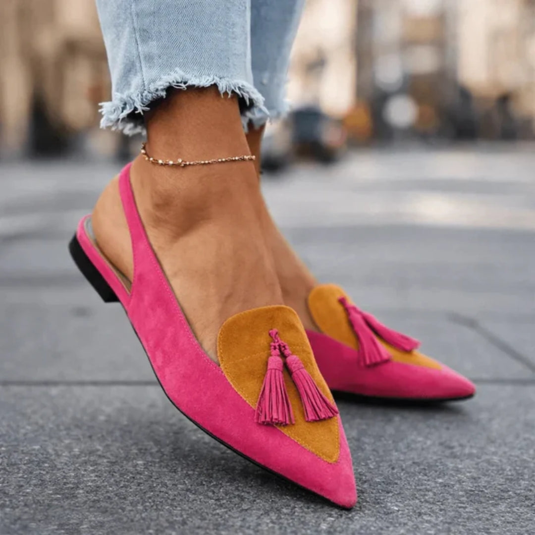 Macy - Platte Loafers met Kwastjes Voor Dames