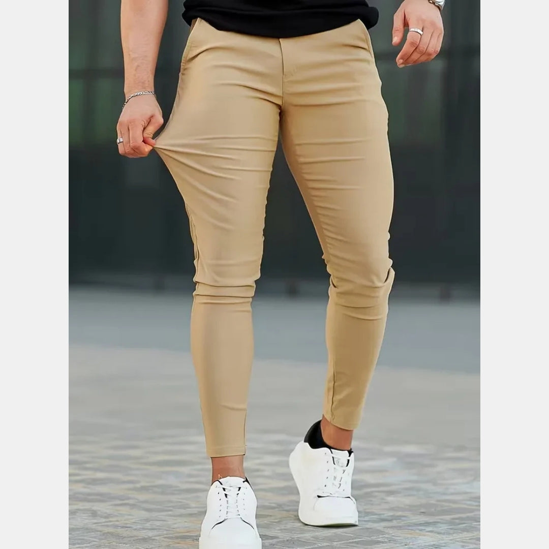 Chino - Slim Fit Voor Heren - UrbanFlex