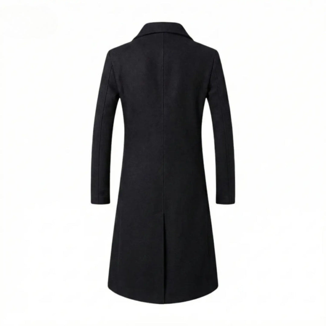 Wol Trench Coat - Klassieke Britse Lange Winterjas - Ashford