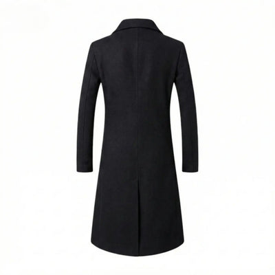 Wol Trench Coat - Klassieke Britse Lange Winterjas - Ashford