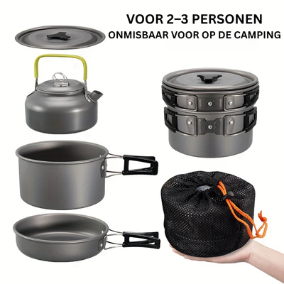 Camping kookset voor outdoor avonturen - Camp&Cook