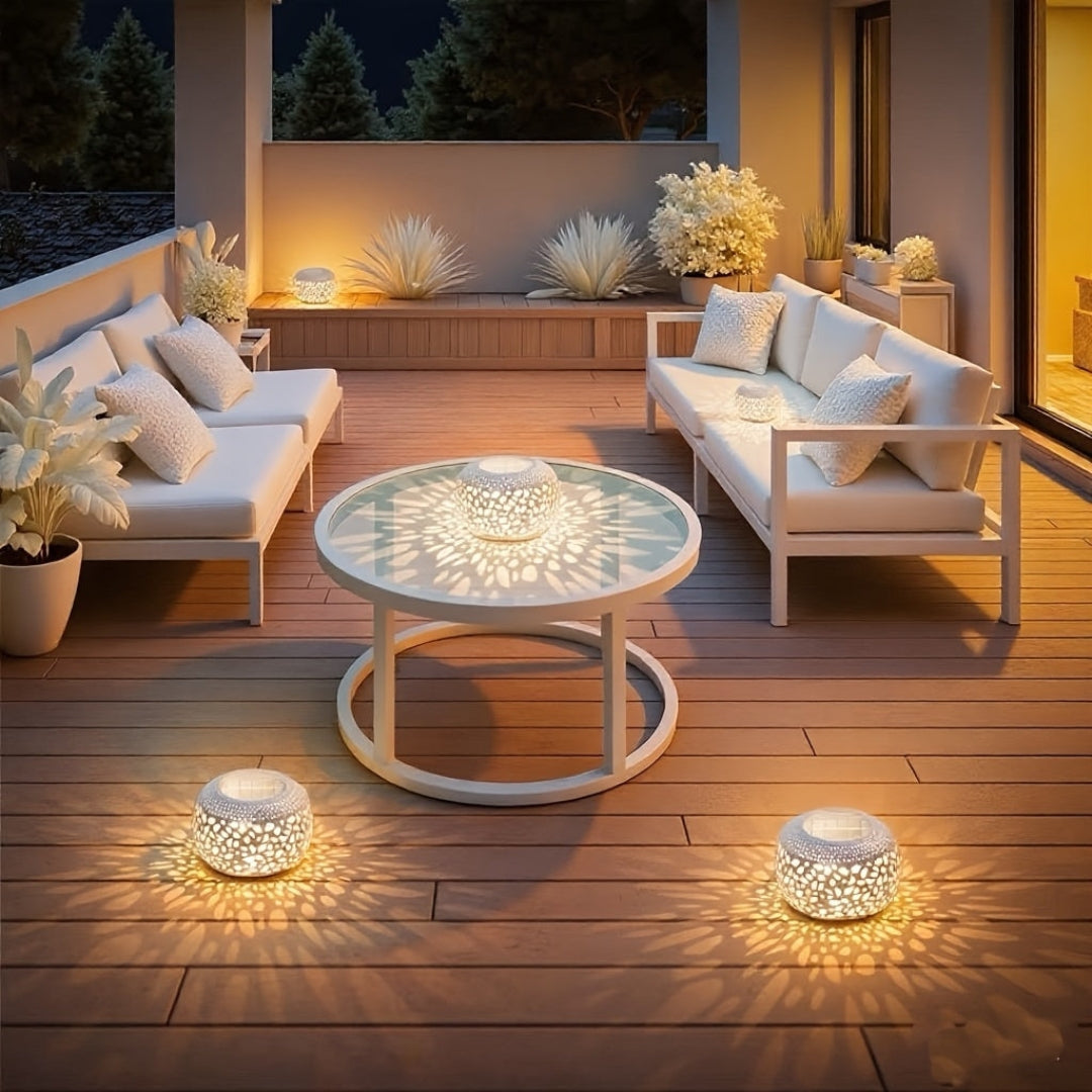 Outdoor Solar Tafellamp - Sfeervolle Solar Tafellamp voor Buiten