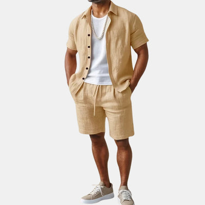 Zomer Set met Korte Mouwen - OceanBreeze