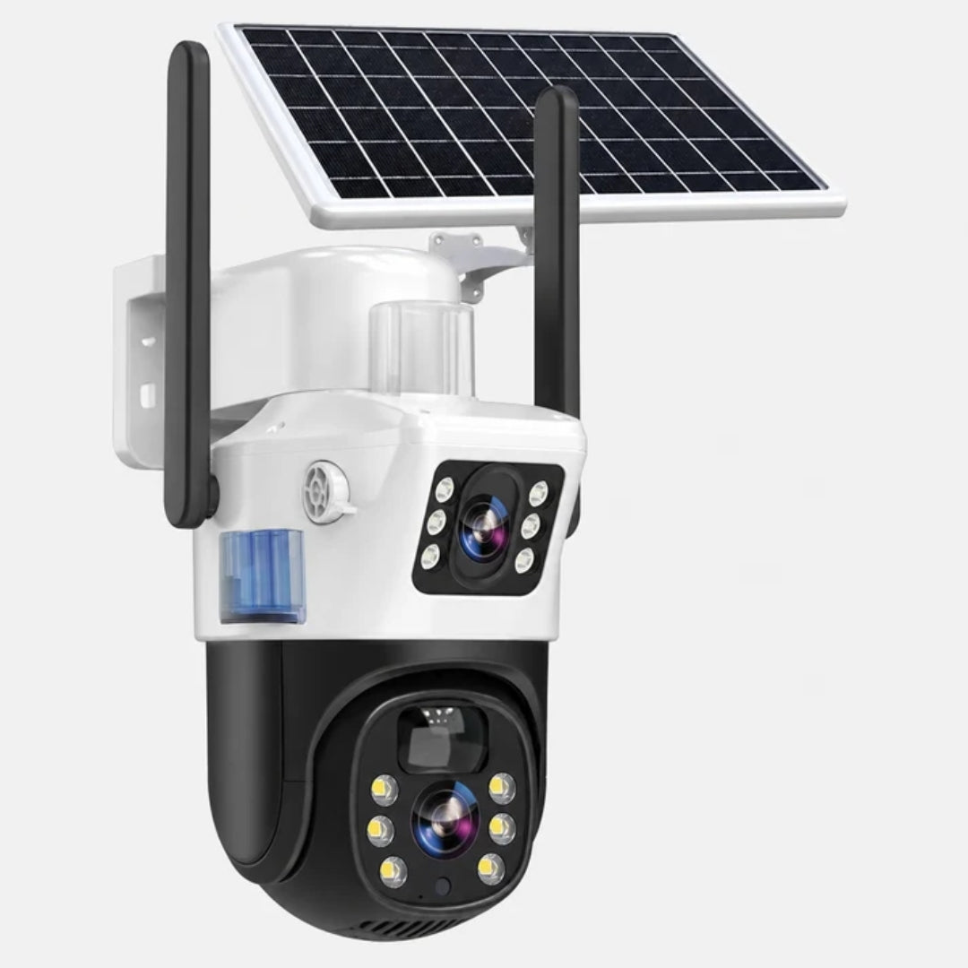Solar Bewakingscamera - 4K Draadloos Met Zonnepaneel