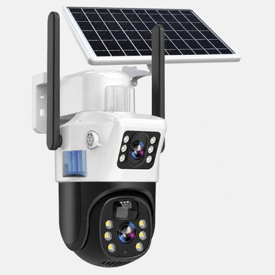 Solar Bewakingscamera - 4K Draadloos Met Zonnepaneel