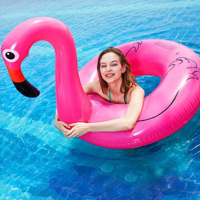 Opblaasbare Flamingo Zwemband - Kinderen & Volwassenen