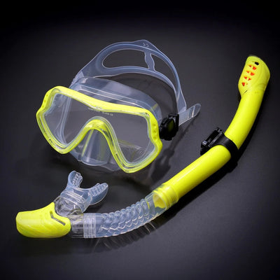 Snorkel Set - Luxe Duikmasker Met 180° Panoramisch Zicht