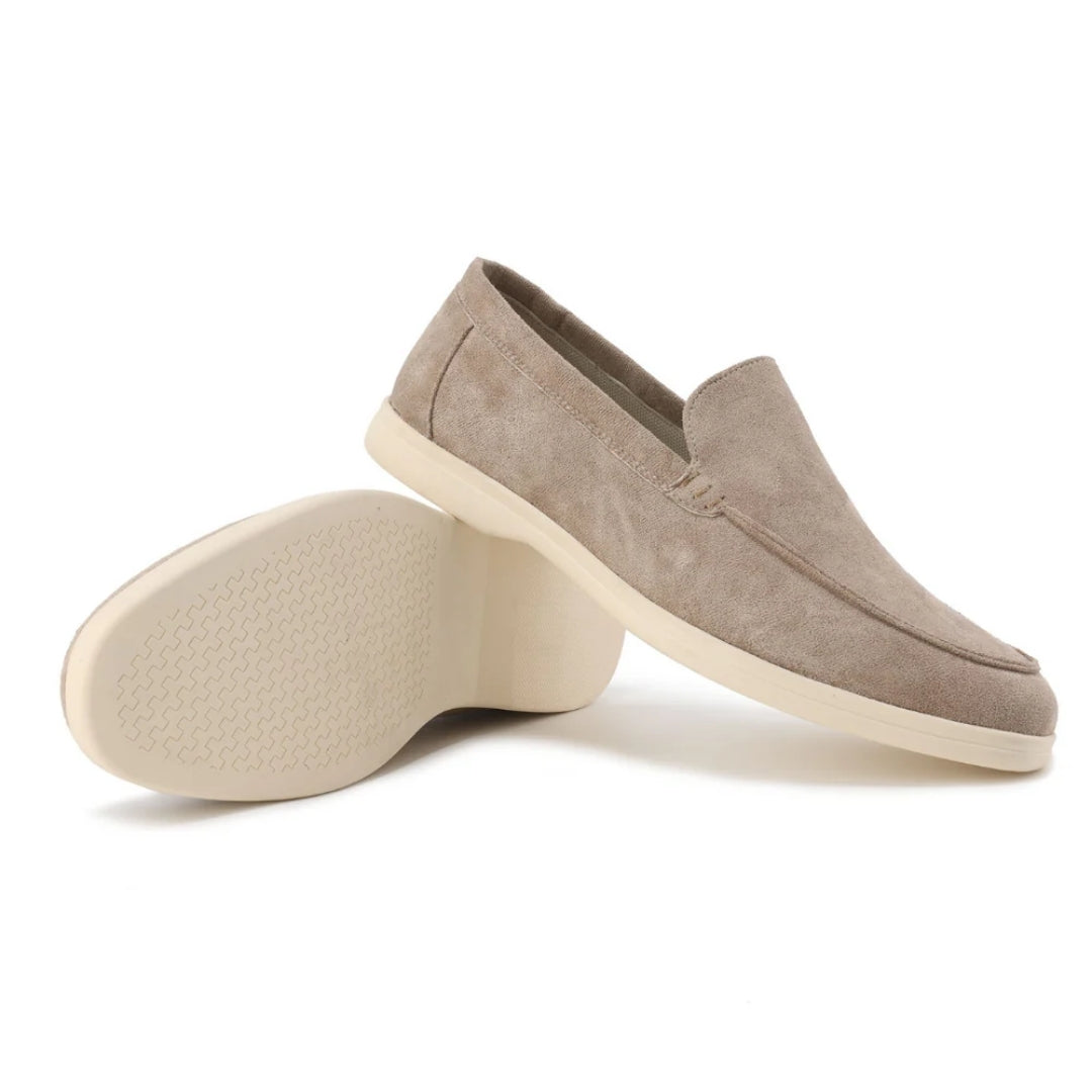 Loafers - Suède Look Instappers met Comfortzool - Valtero