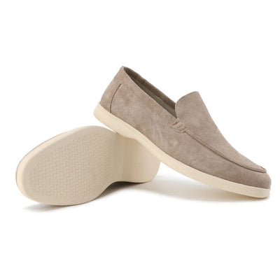 Loafers - Suède Look Instappers met Comfortzool - Valtero