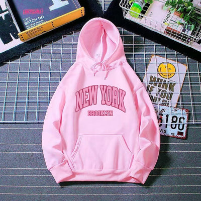 Hoodie - Brooklyn Print Dames Hoodie - UrbanCore