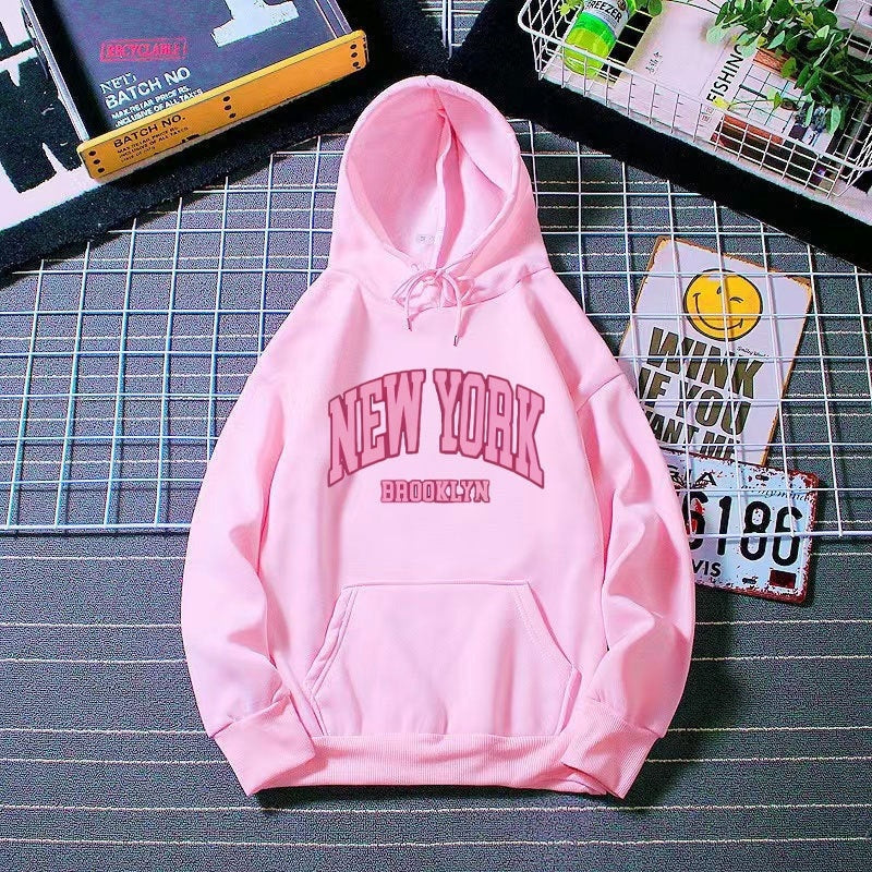 Hoodie - Brooklyn Print Dames Hoodie - UrbanCore