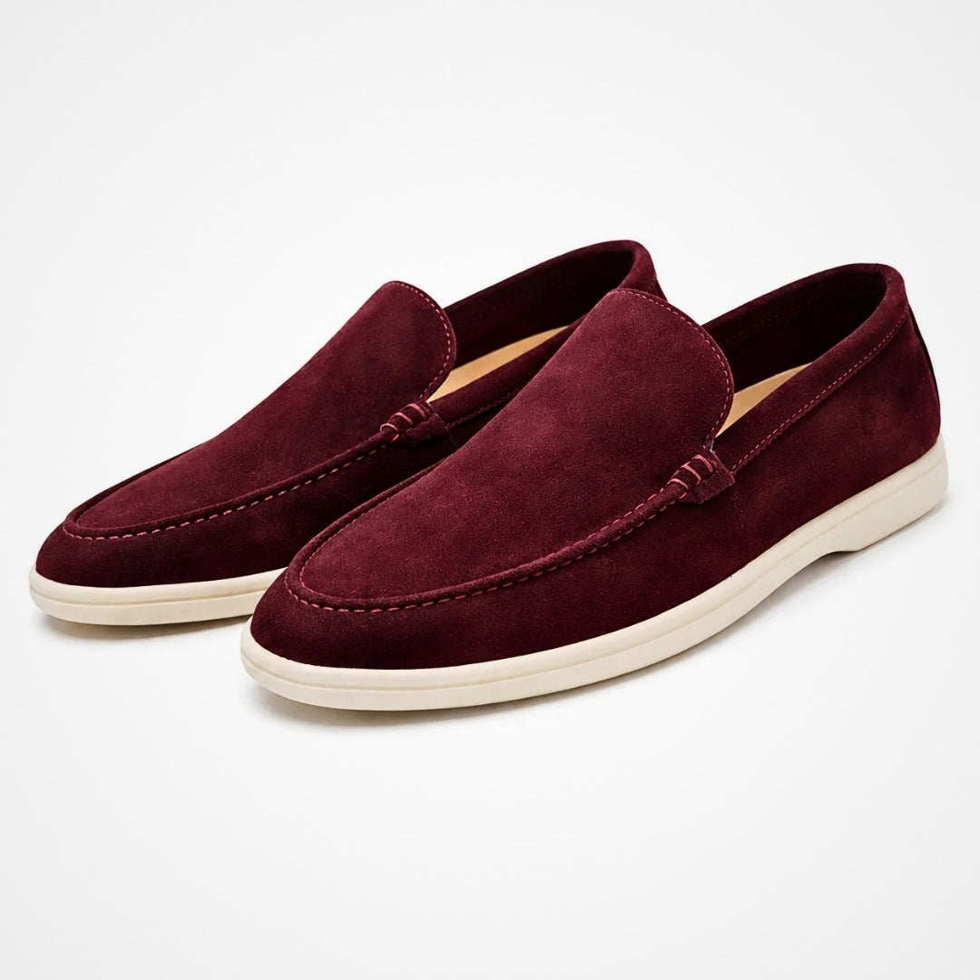 Casual Loafers met Suède Look - UrbanComo