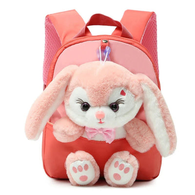 Cartoon Schooltas - 3D Dieren Design Voor Kinderen