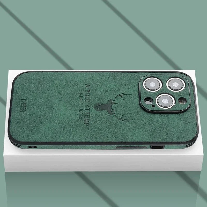 iPhone Hoesje - Luxe Lederen Beschermhoes - Norvello