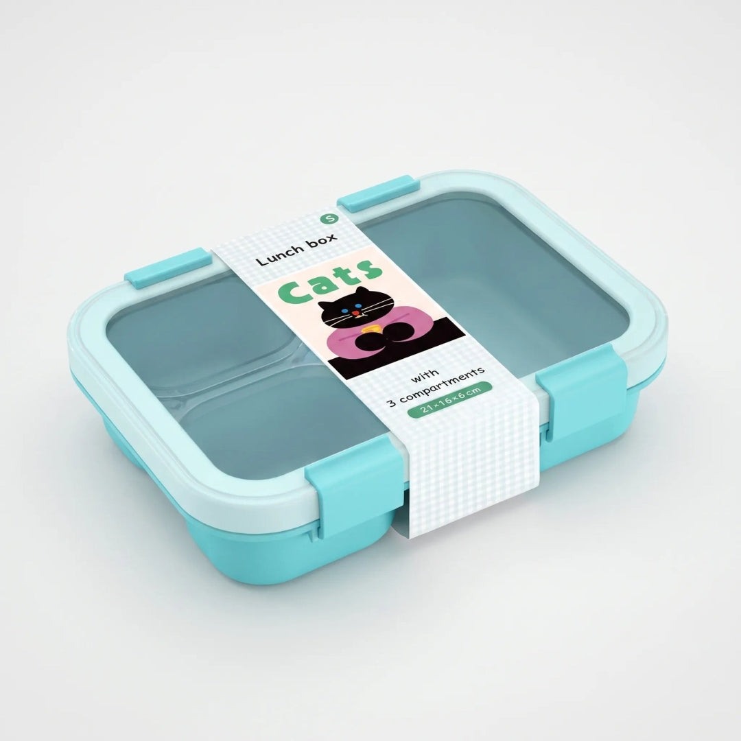 Lunch Box - Met 3 Aparte Vakken