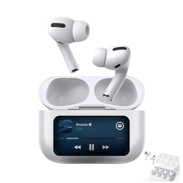 TouchBuds - Bezdrátová sluchátka do uší s dotykovým displejem