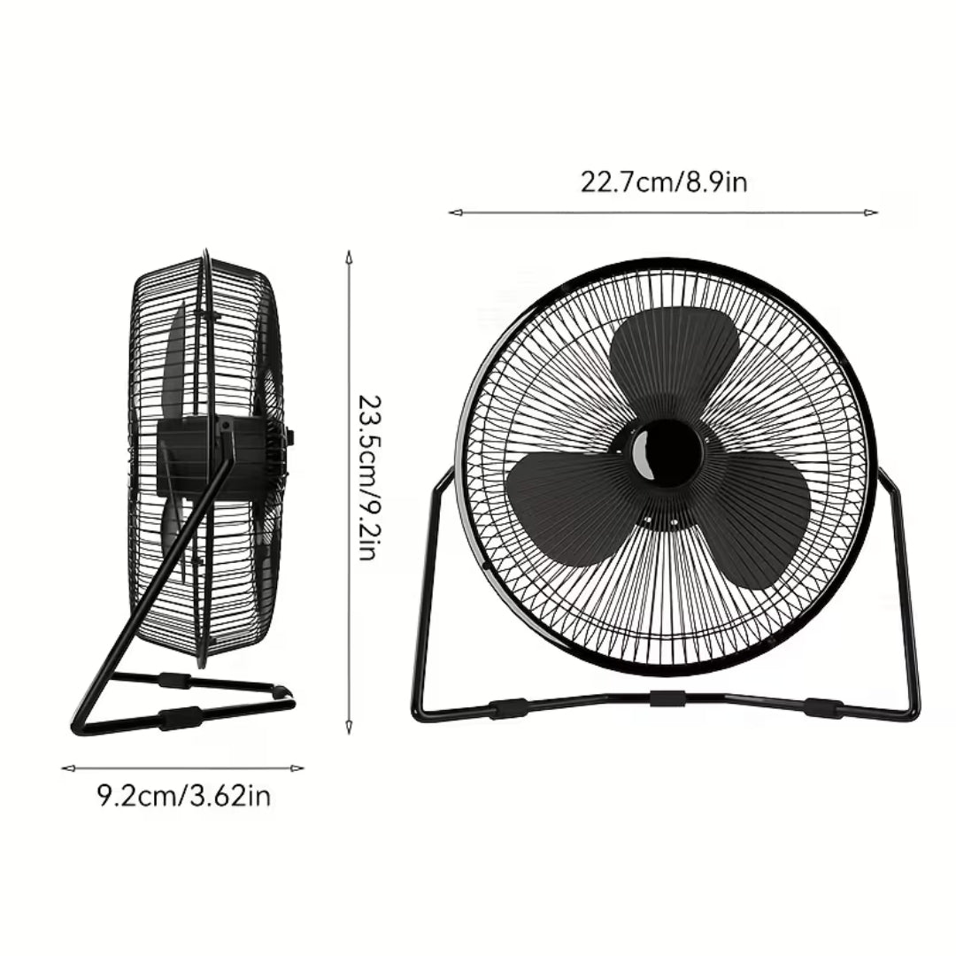 Ventilator - USB Tafelventilator met 360° Draaibare Kop