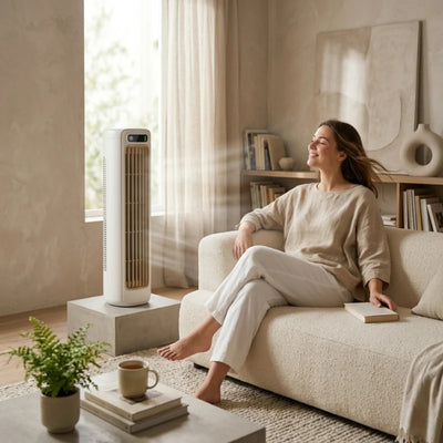 Ventilator - Draadloze Oscillerende Tafelventilator