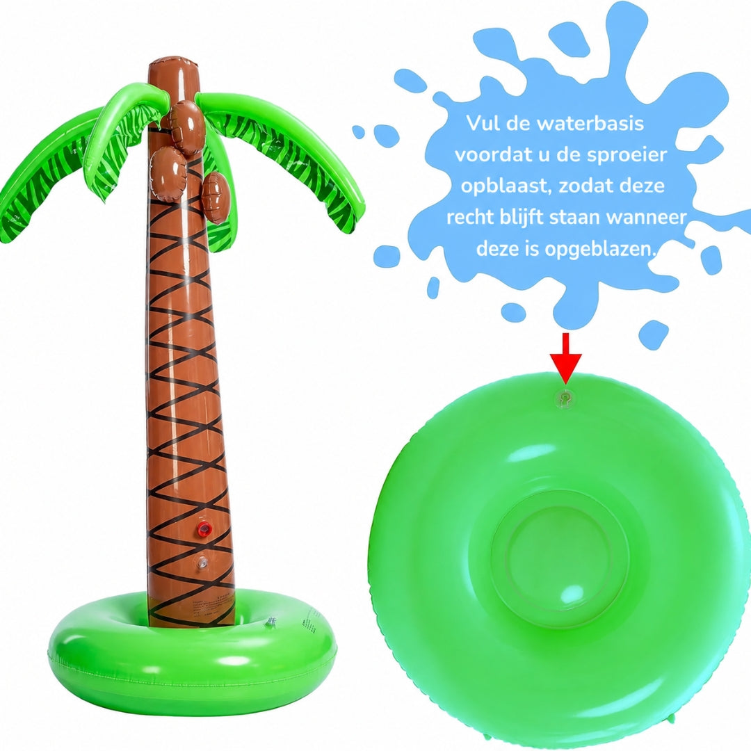 Opblaasbare Palmboom - Tropisch Waterspeelgoed Voor Kinderen