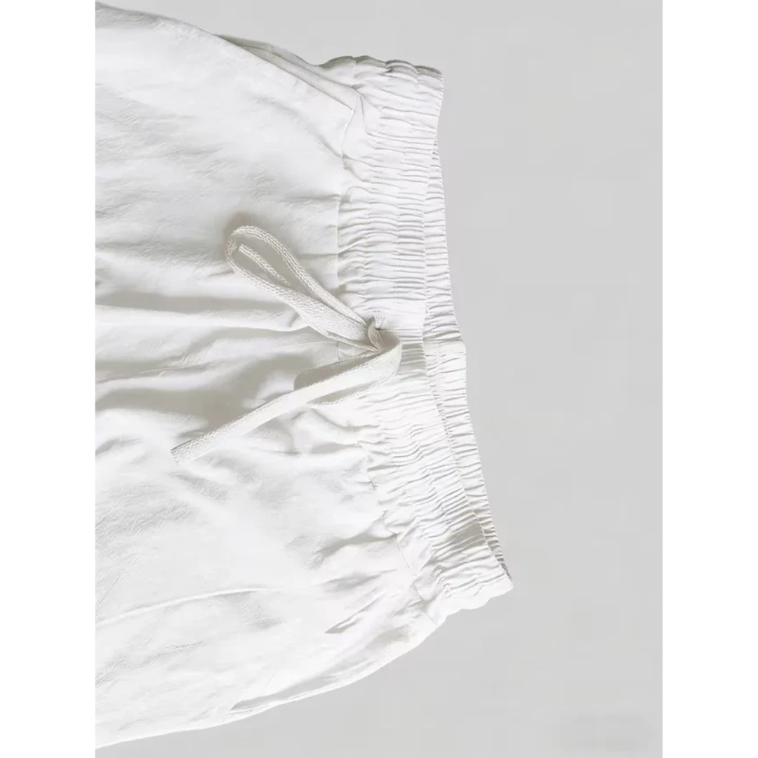 Zomer Set - Luchtige V-Hals Co-ord Set - Solven