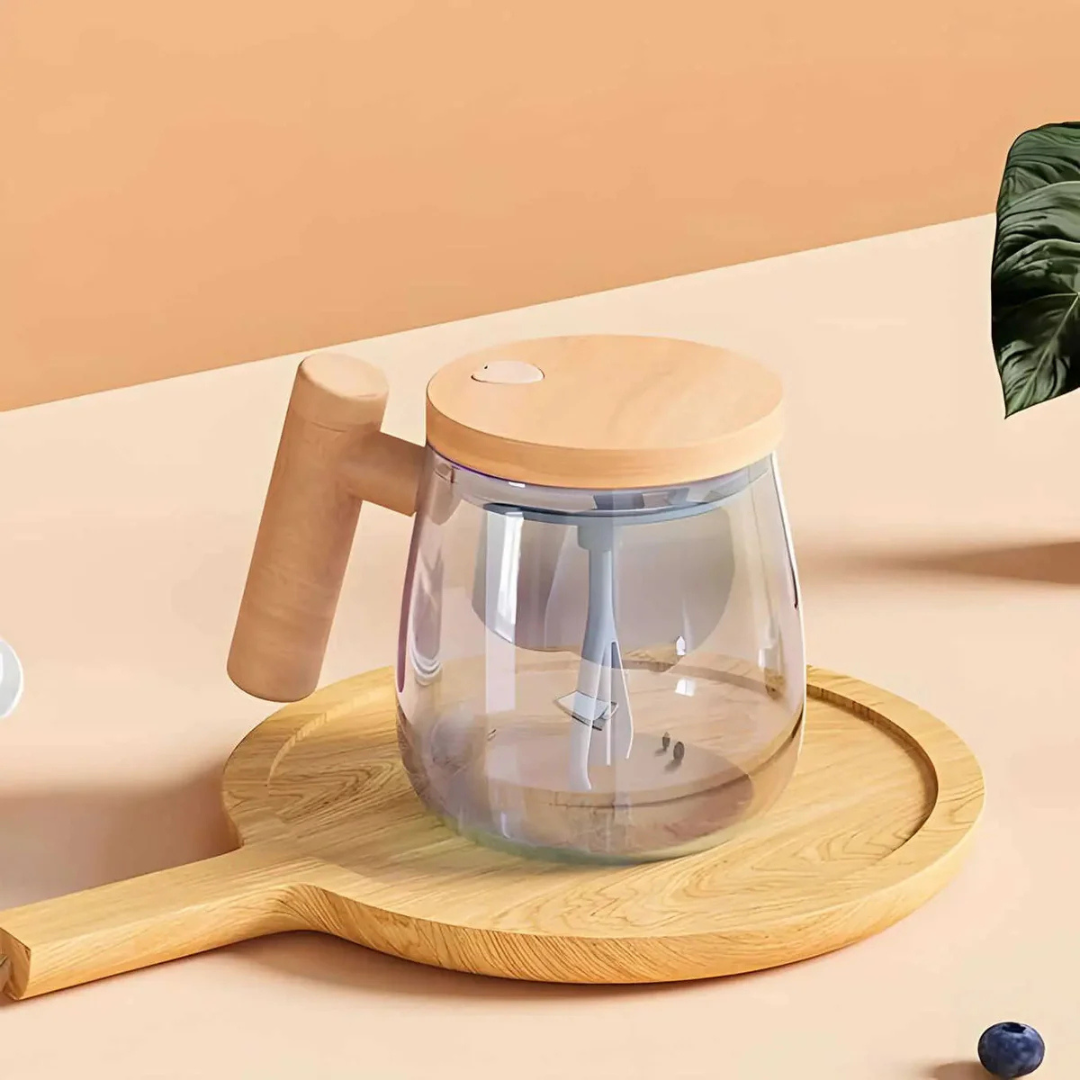 Zelfroerende Koffiemok met Automatische Mixer - MixMate