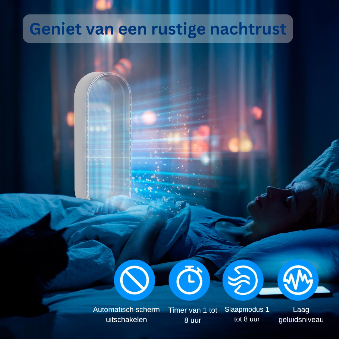 Ventilátor – Légkeverő csendes légáramlással – AeroSilent