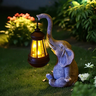 Solar Olifant - Decoratieve Lantaarn Op Zonne-Energie
