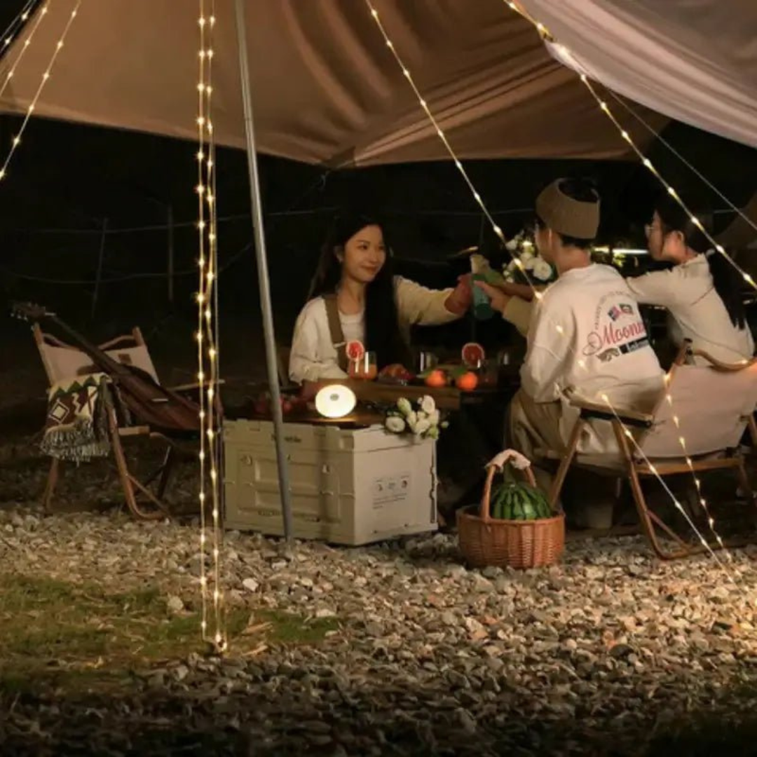 Camping Lamp - 4-in-1 Uitschuifbare Verlichting voor Outdoor Avonturen - CampGlow