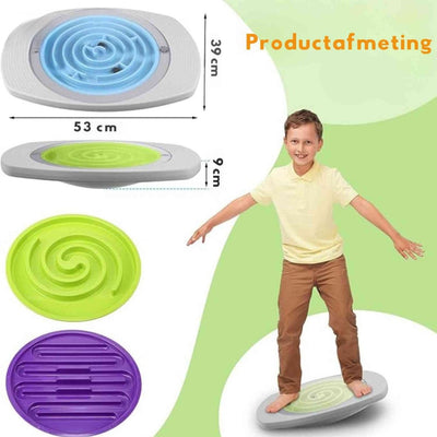 Balancio Bordspel - Sensorisch Balance Spel met Doolhof Uitdagingen - Kidvoro