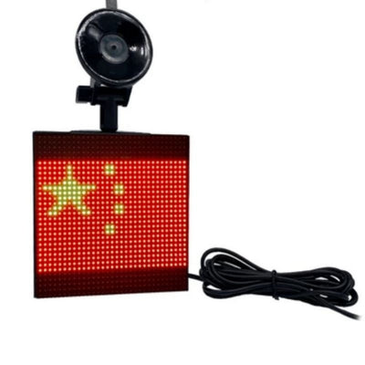 LED Auto Display met Emoji’s en GIF Animaties - DriveNova