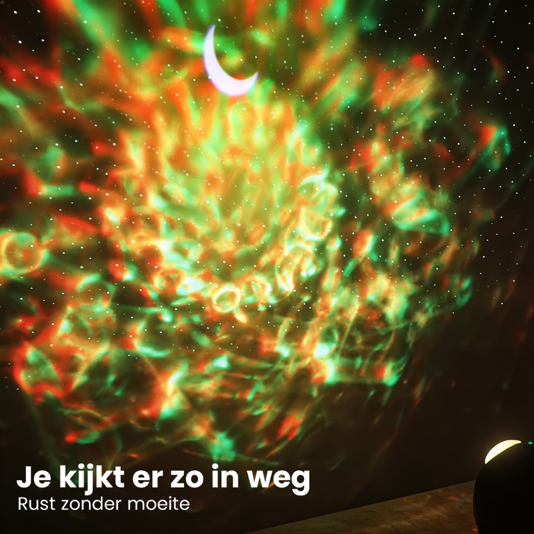 Projecteur Galaxie - Ciel Étoilé Mouvant avec Réaction Sonore