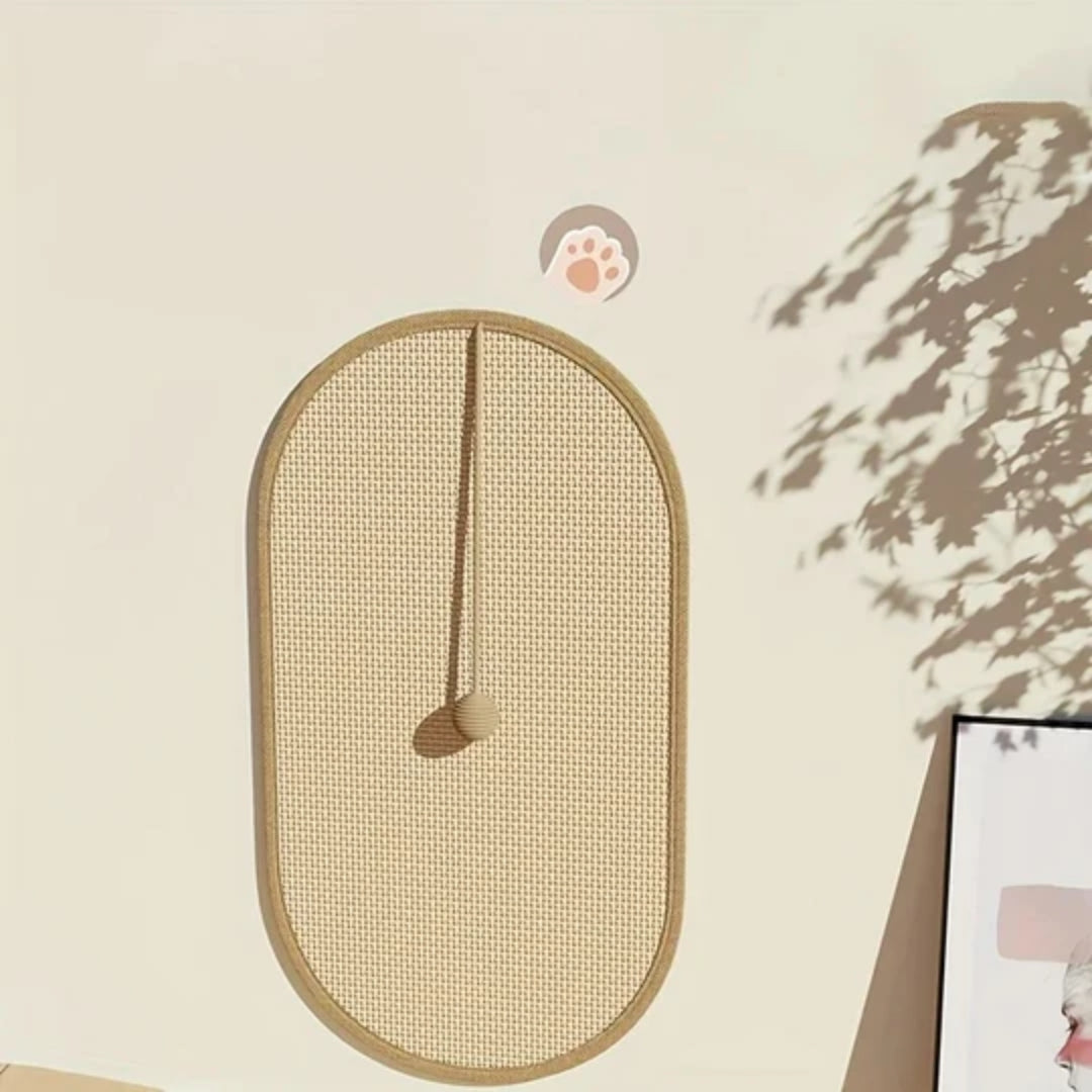 Katten krab bord - wandgemonteerde 3-in-1 krabmat