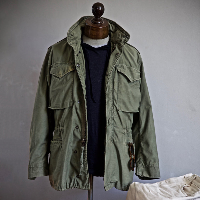 Field Jacket - Veelzijdige en Duurzame Herenjas van Katoen - Norvello
