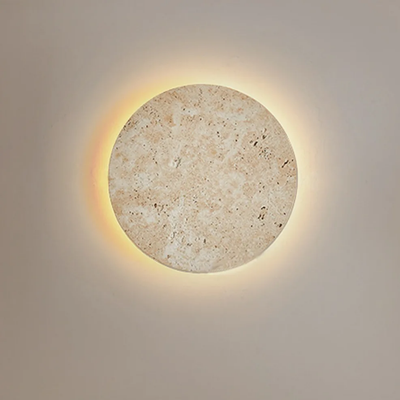 MYHOME® - Wabi Sabi LED Travertin Design Wandlamp