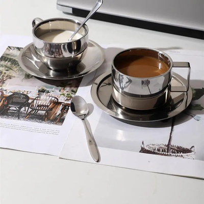 Koffie Set - Luxe Koffiekop met Schotel - NordicBrew