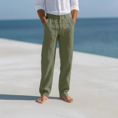 Linnen pantalon - Luchtige Heren Zomerbroek