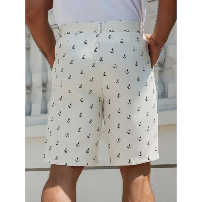 Shorts met ankerpatroon voor de zomer - Marvello