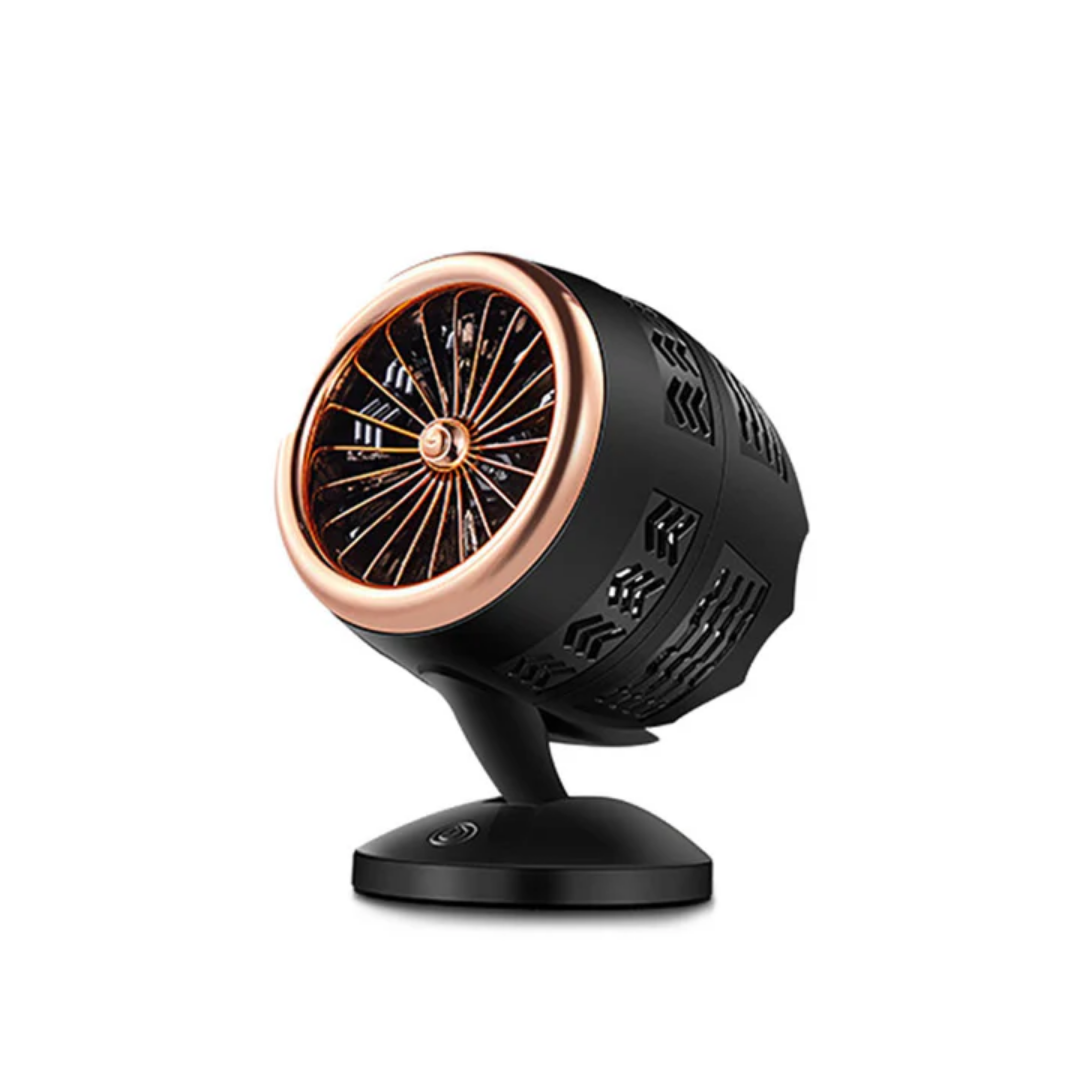 Draagbare Ventilator - Compacte USB Ventilator met Dubbele Bladen