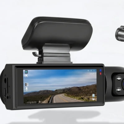 Dashcam - 3 Kanaals Full HD Autocamera met Nachtzicht - RiveCam