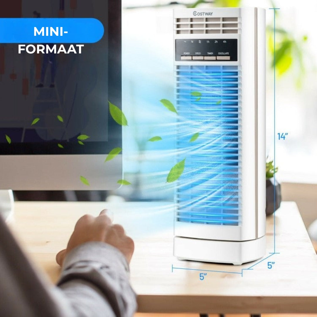 Mobiele airconditioner - krachtige luchtkoeler voor slaapkamer en woonkamer