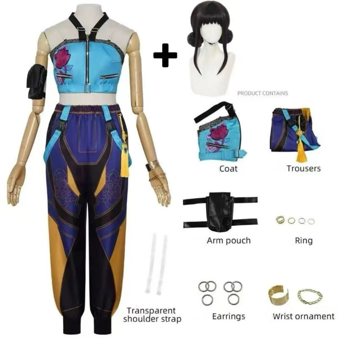 Kpop Zoey Cosplay Kostuum - Complete Verkleedset voor Kinderen - Starvibe