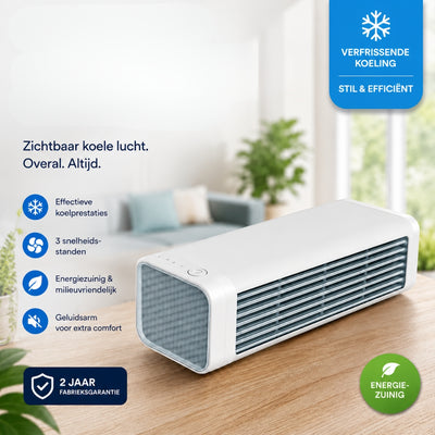 Draagbare Airconditioner - Draadloze Verkoeling Zonder Installatie