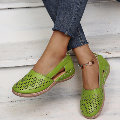 Comfortabele Ballerina Dames Schoenen Met Brede Pasvorm