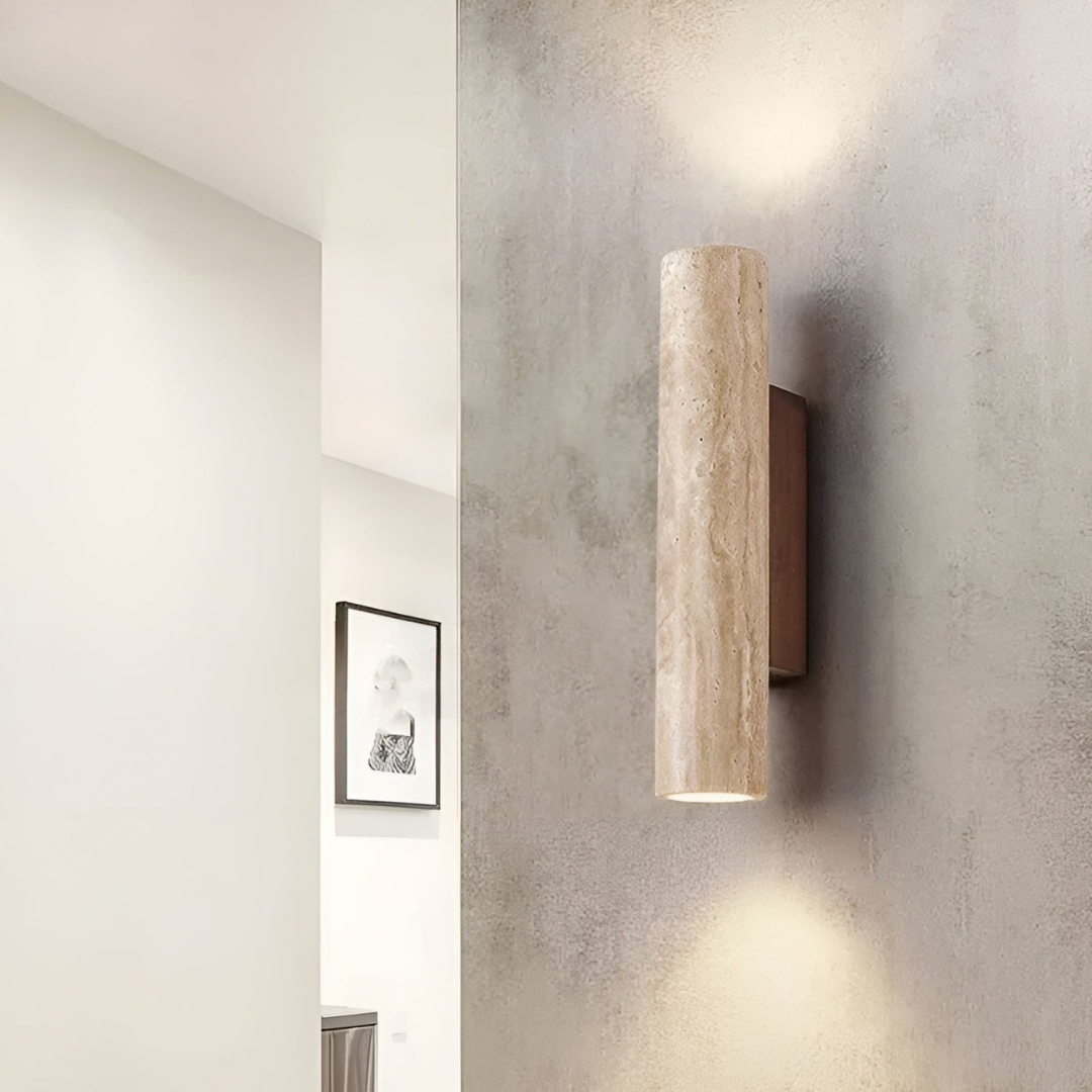 Travertijn wandlamp - Moderne LED Wandverlichting