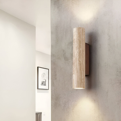 Travertijn wandlamp - Moderne LED Wandverlichting