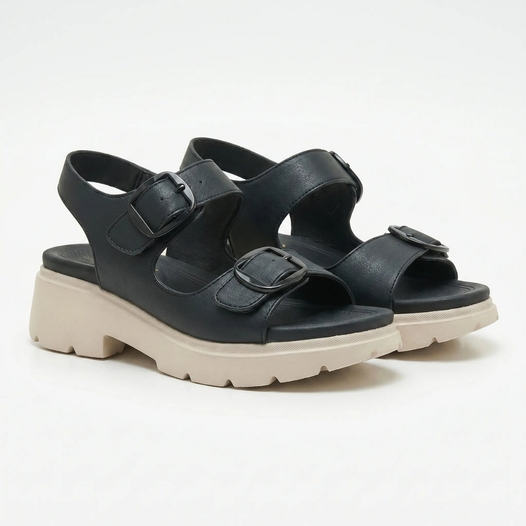 Sandalen Dames - Chunky Plateauzool